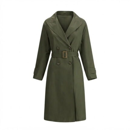 Custom Olive Green Trench Coat | Premium Warm, Durable & Stylish Outerwear