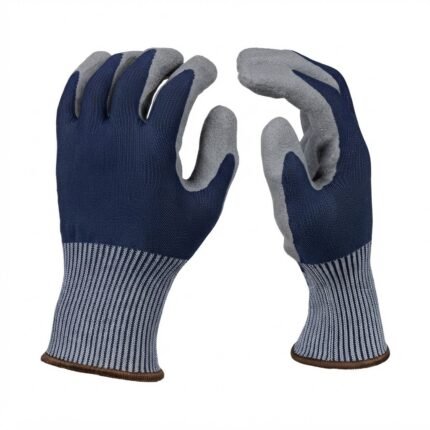 Grip Coated Safety Gloves – Flexible Industrial Work Gloves