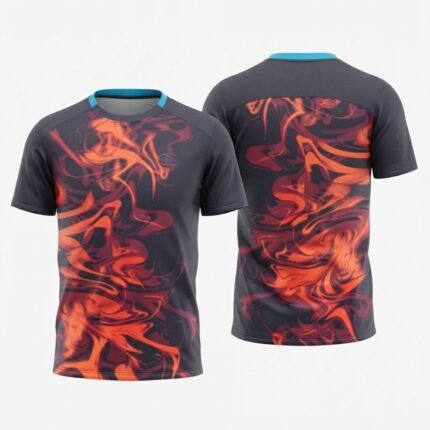 Custom Tennis T-Shirt & Shorts Set | Sublimated Performance Tennis Uniform