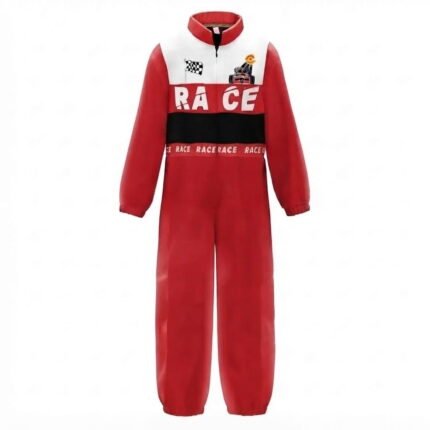 Custom Motorsport Uniform with Full-Body Racing Design and Team Branding