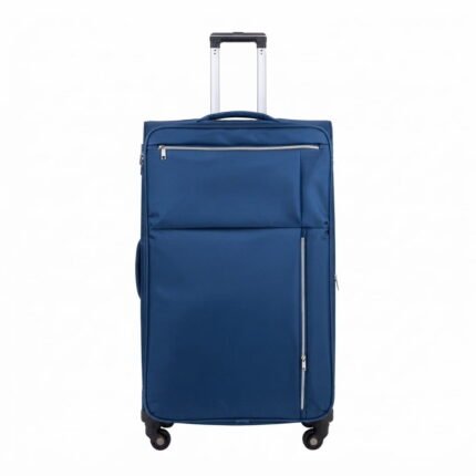 Soft Travel Trolley Bag – Flexible Lightweight Rolling Luggage for Business Trips & Everyday Travel