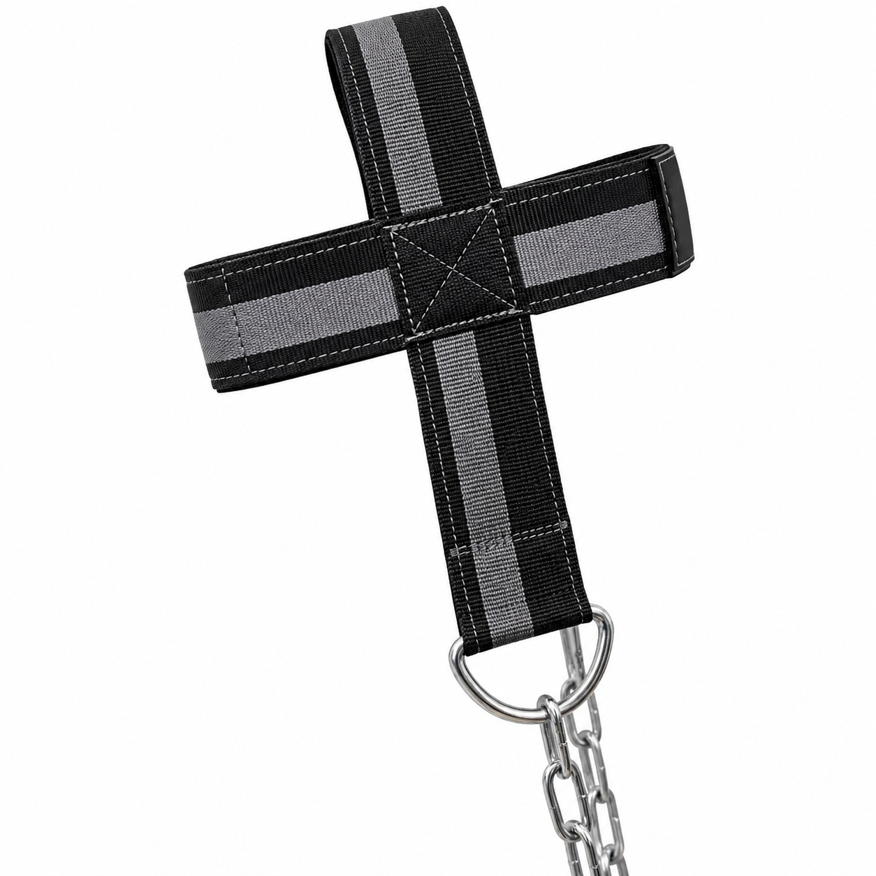 Black and Gray Training Strap with Chain